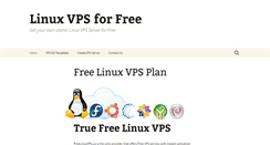 Desktop Screenshot of freelinuxvps.us